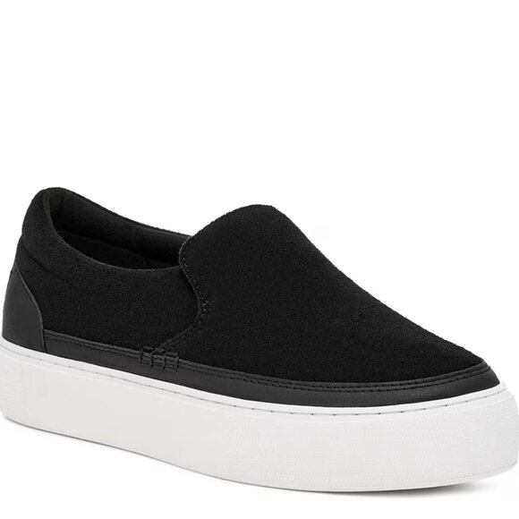 NWT UGG Zilo Slip-On Sneaker – Black Suede – Women’s Size 9 - Picture 10 of 10